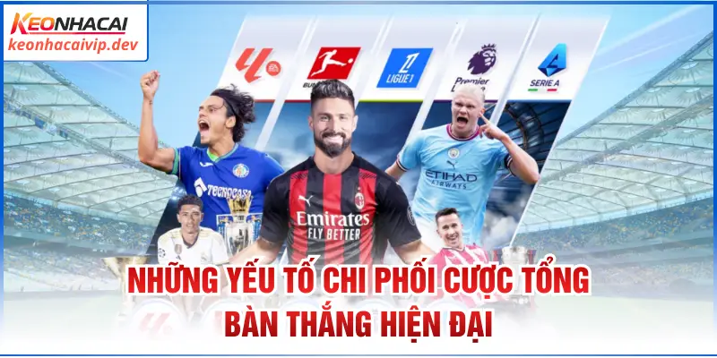 Những yếu tố chi phối cược tổng bàn thắng hiện đại