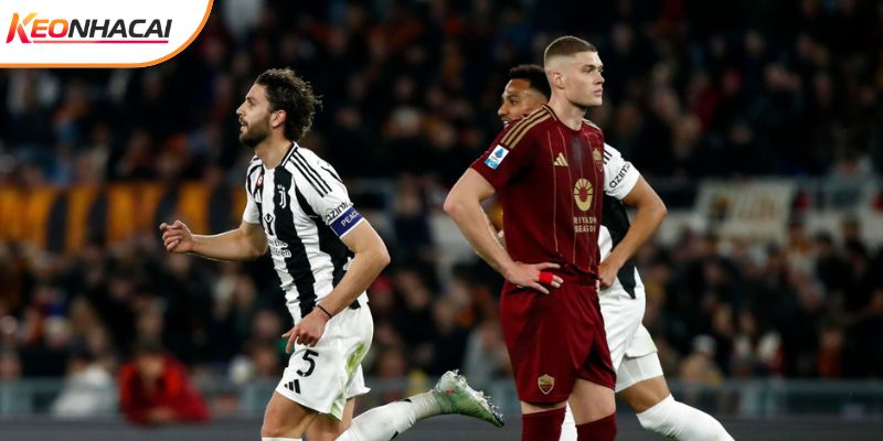 AS Roma vs Juventus được đánh giá cân bằng